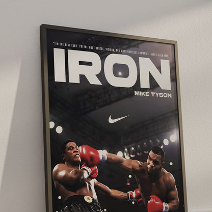 Iron Mike Tyson Poster