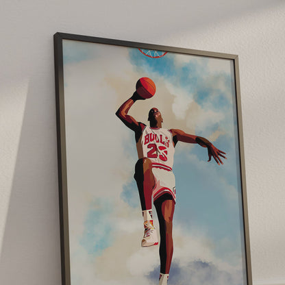 Michael Jordan 'Fly' Poster