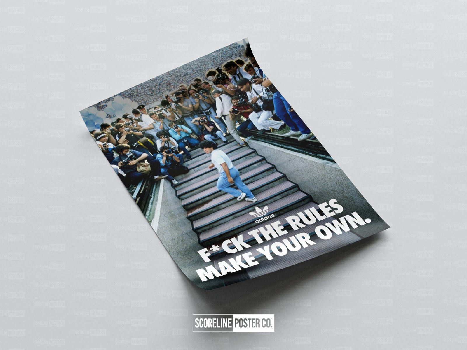Diego Maradona 'F* The Rules' Poster - Image 4