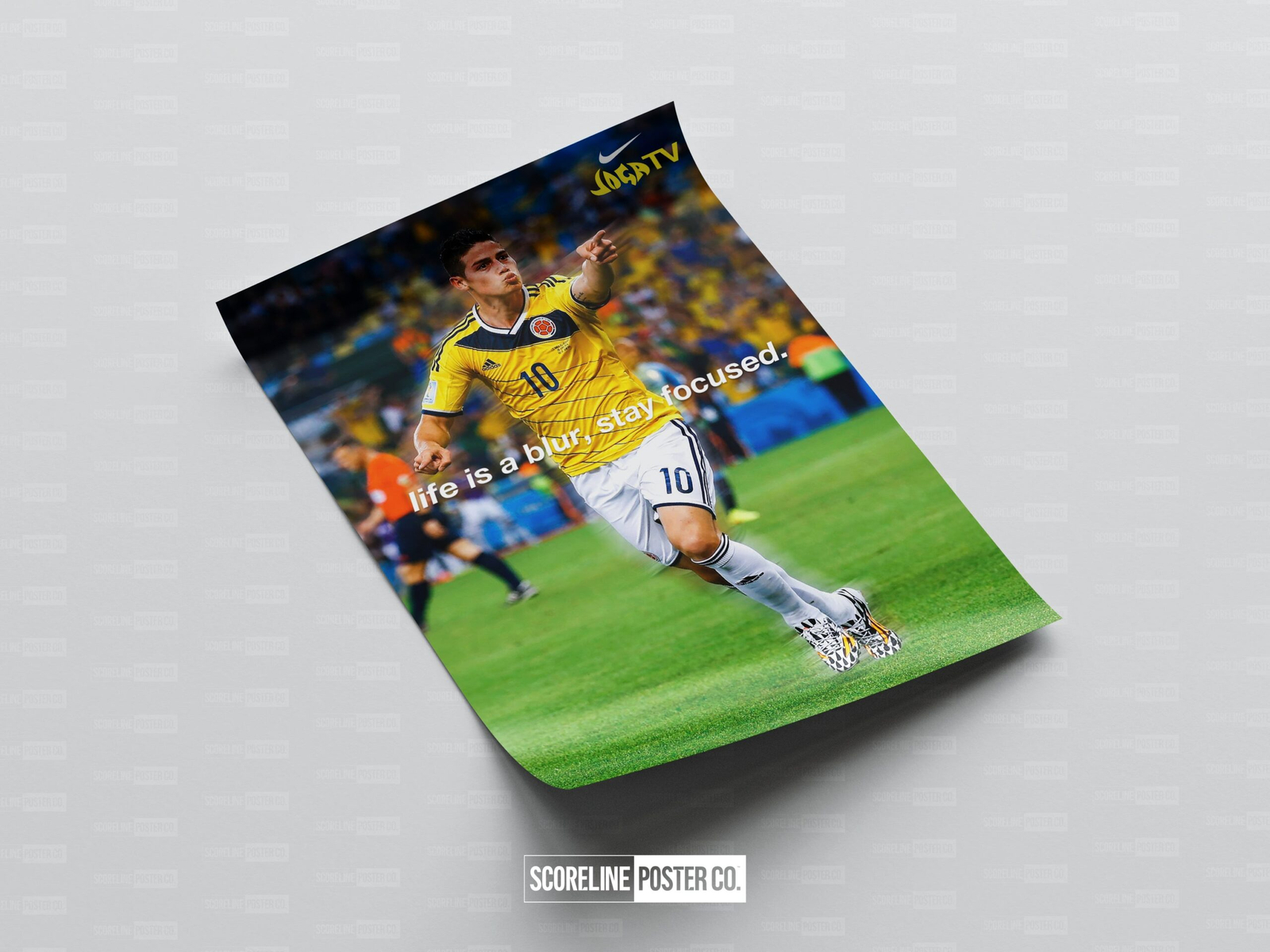 James Rodriguez 'Blur' Poster - Image 4