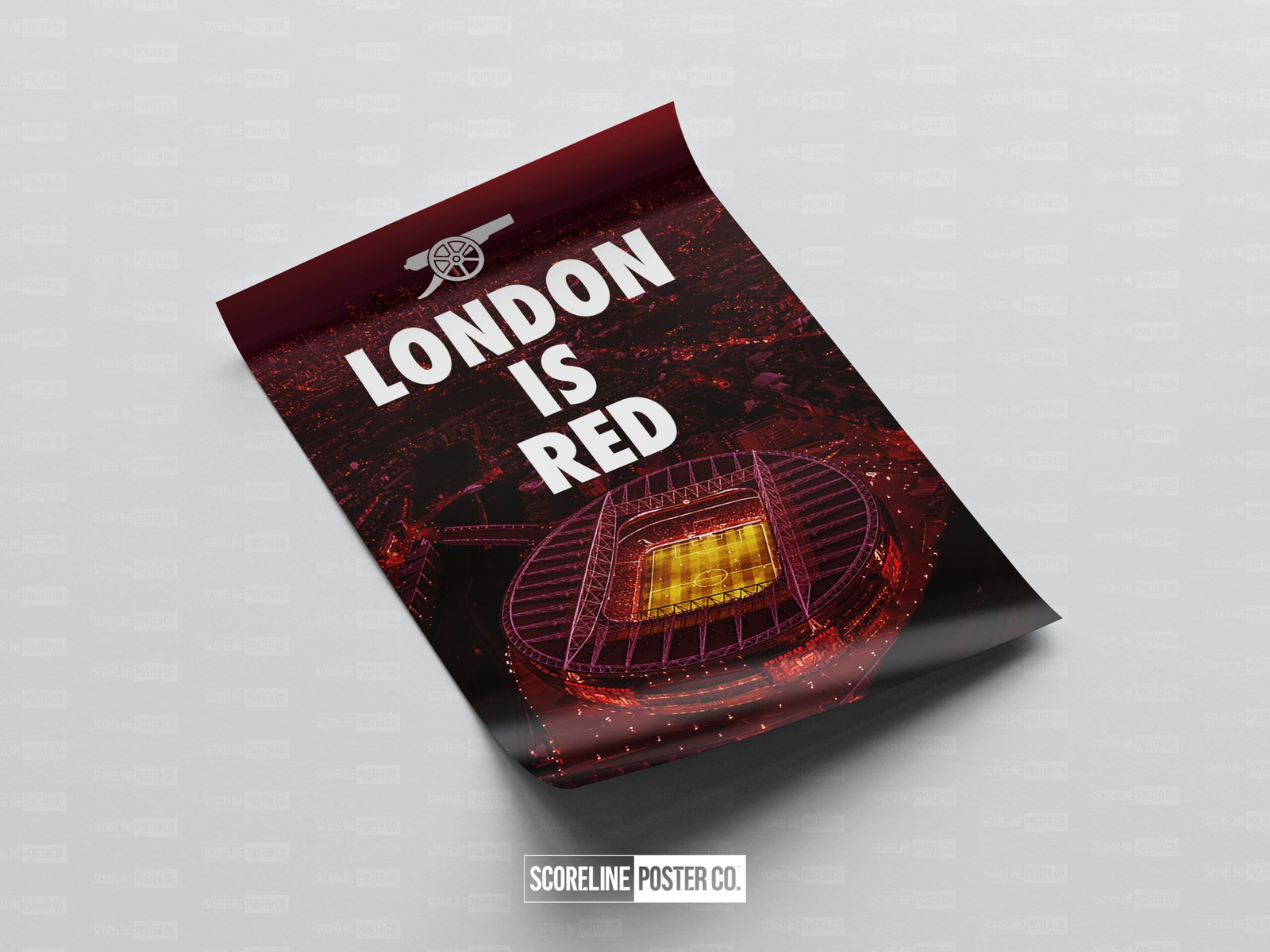 Arsenal 'London Is Red' Poster - Image 4