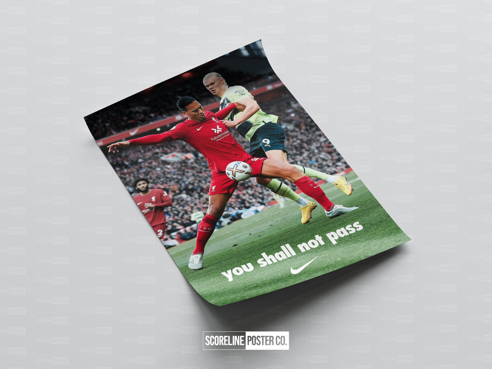 Virgil van Dijk 'You Shall Not Pass' Poster - Image 4