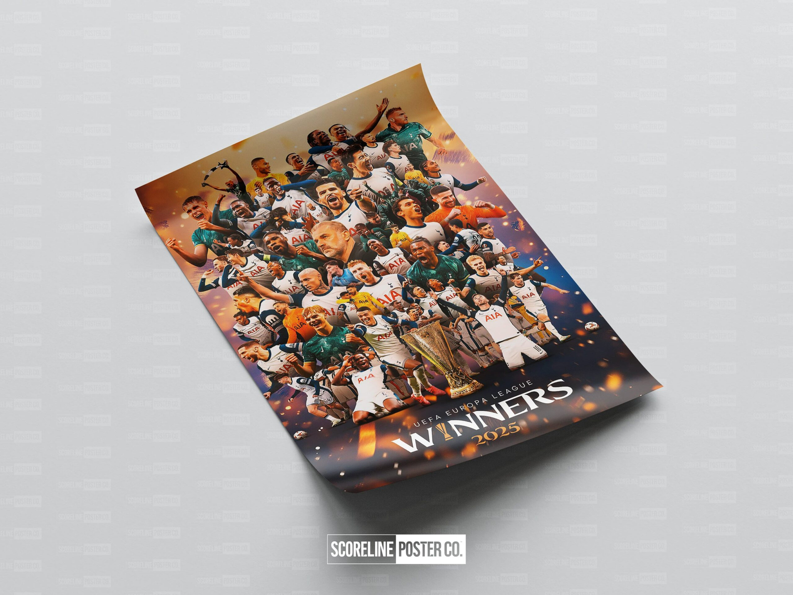 Spurs Europa League Poster - Image 4