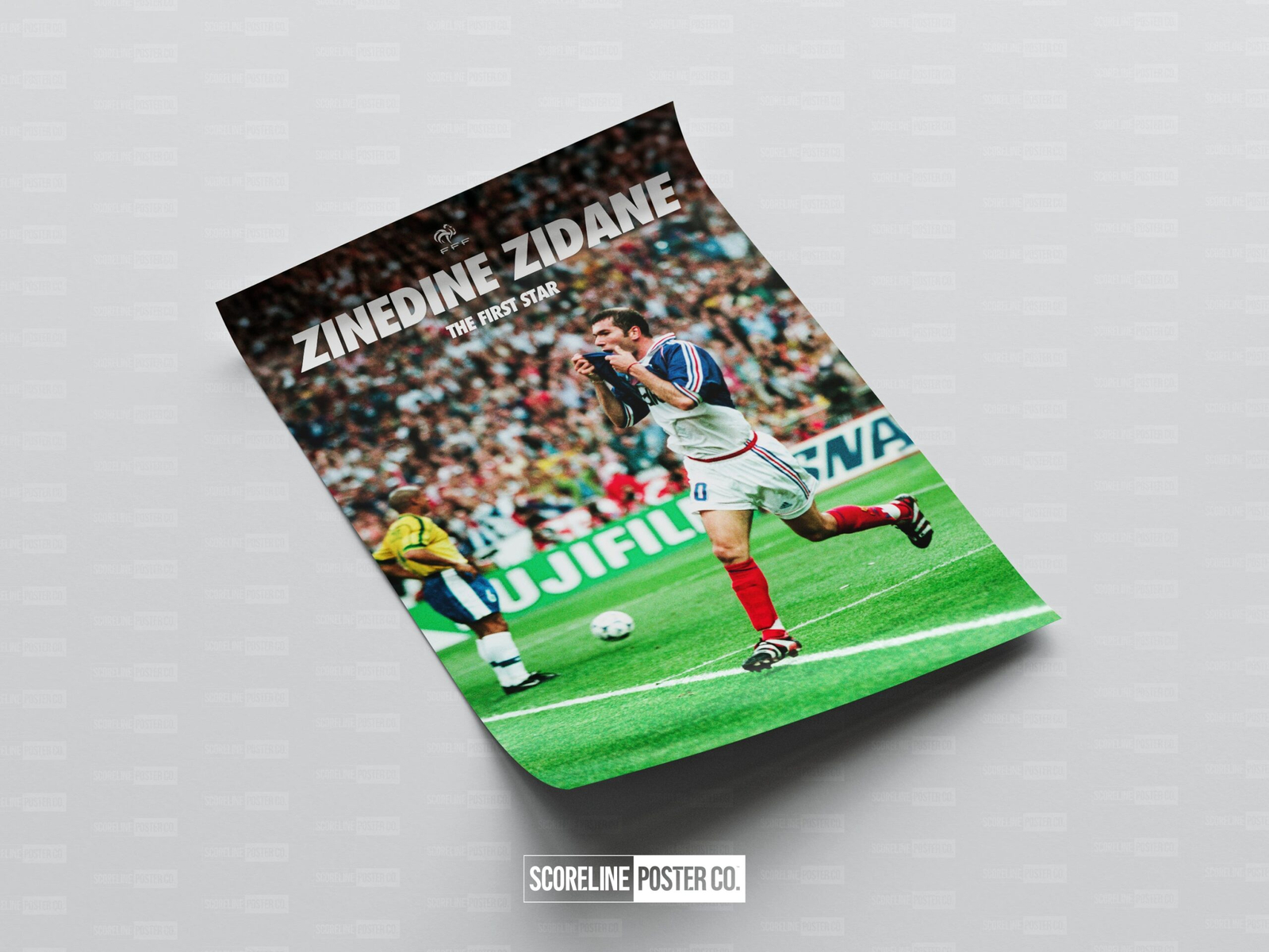 Zinedine Zidane 'First Star' Poster - Image 4