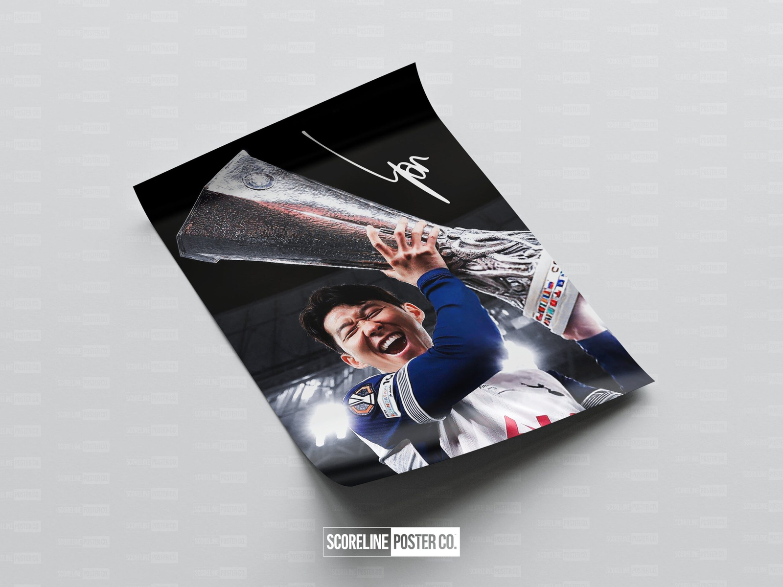 Son Heung-min Europa League Poster - Image 4