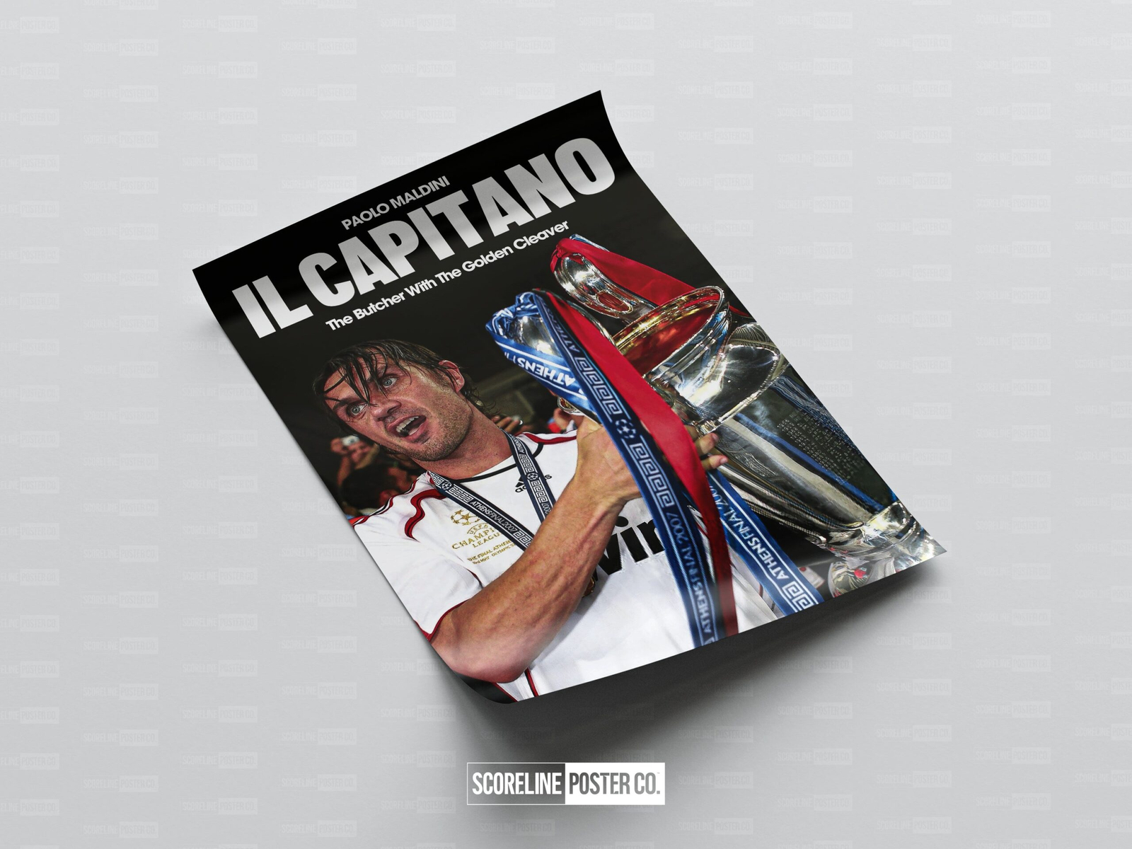 Paolo Maldini 'Il Capitano' Poster - Image 4