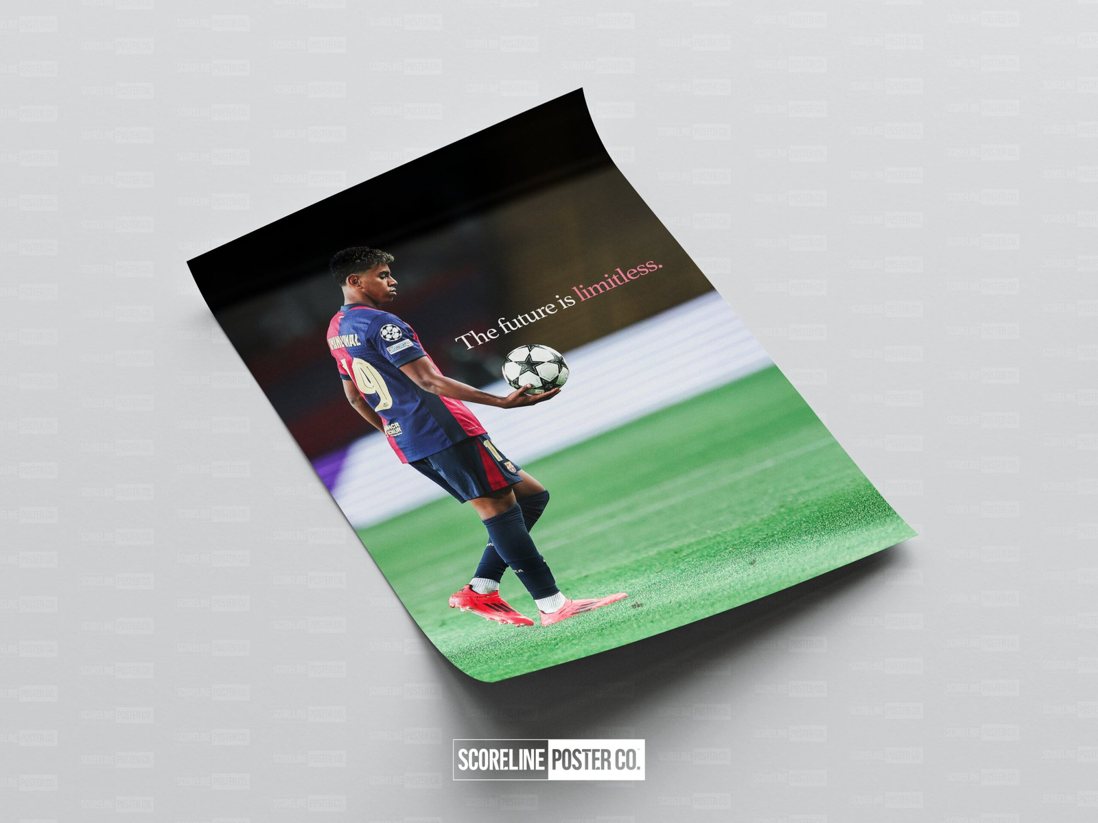 Lamine Yamal 'The Future Is Limitless' Poster - Image 4