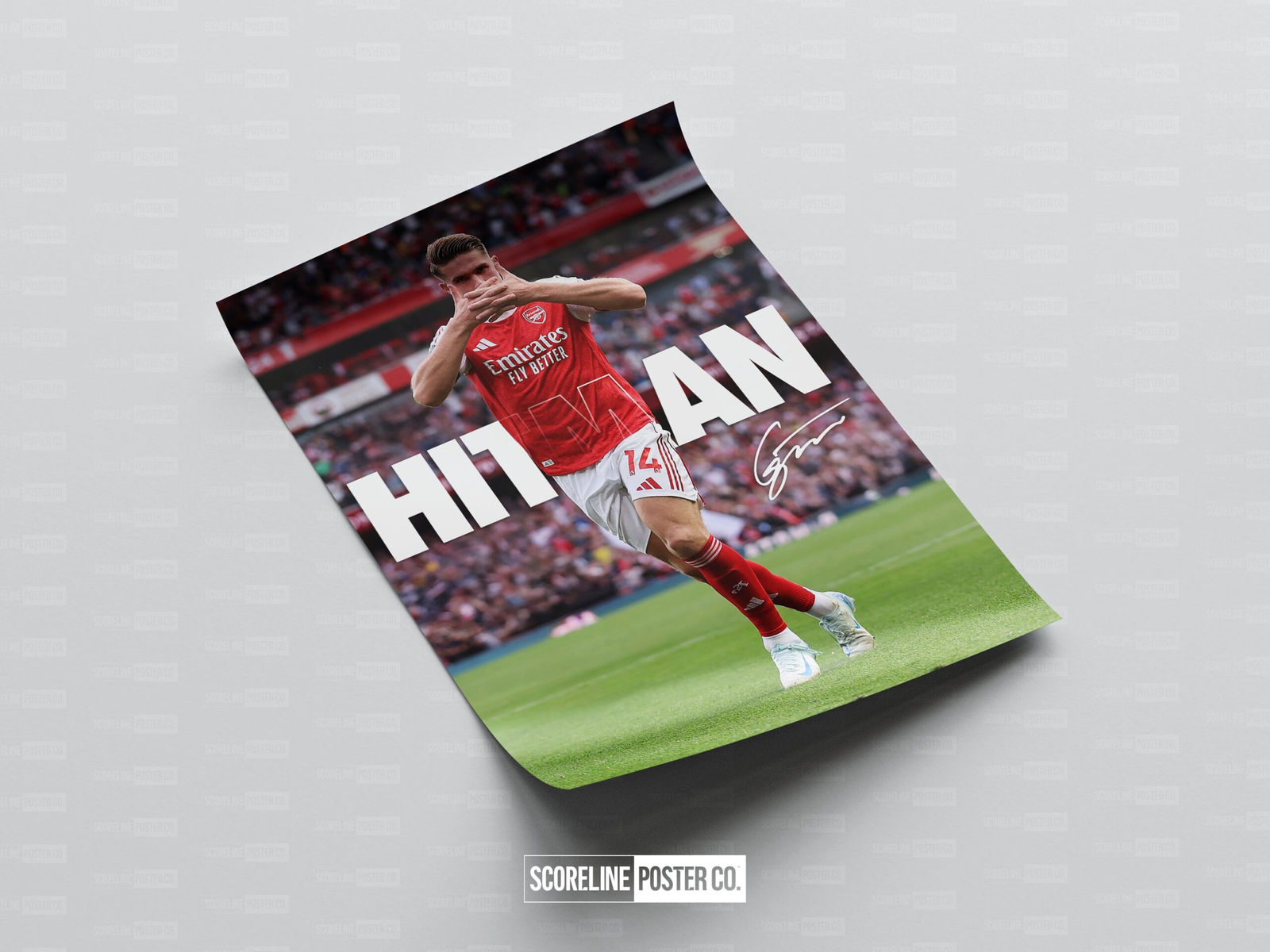 Viktor Gyokeres 'Hitman' Poster - Image 4