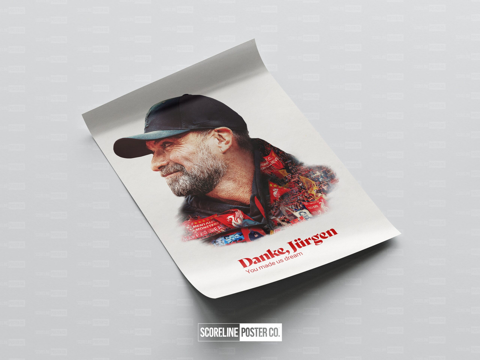 Jurgen Klopp 'Danke Jurgen' Poster - Image 4