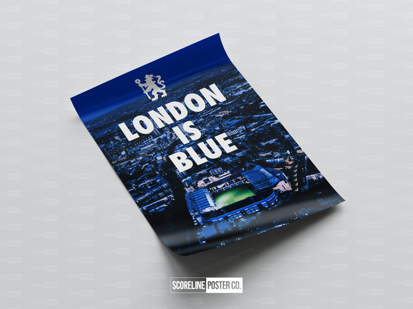 Chelsea 'London Is Blue' Poster - Image 4