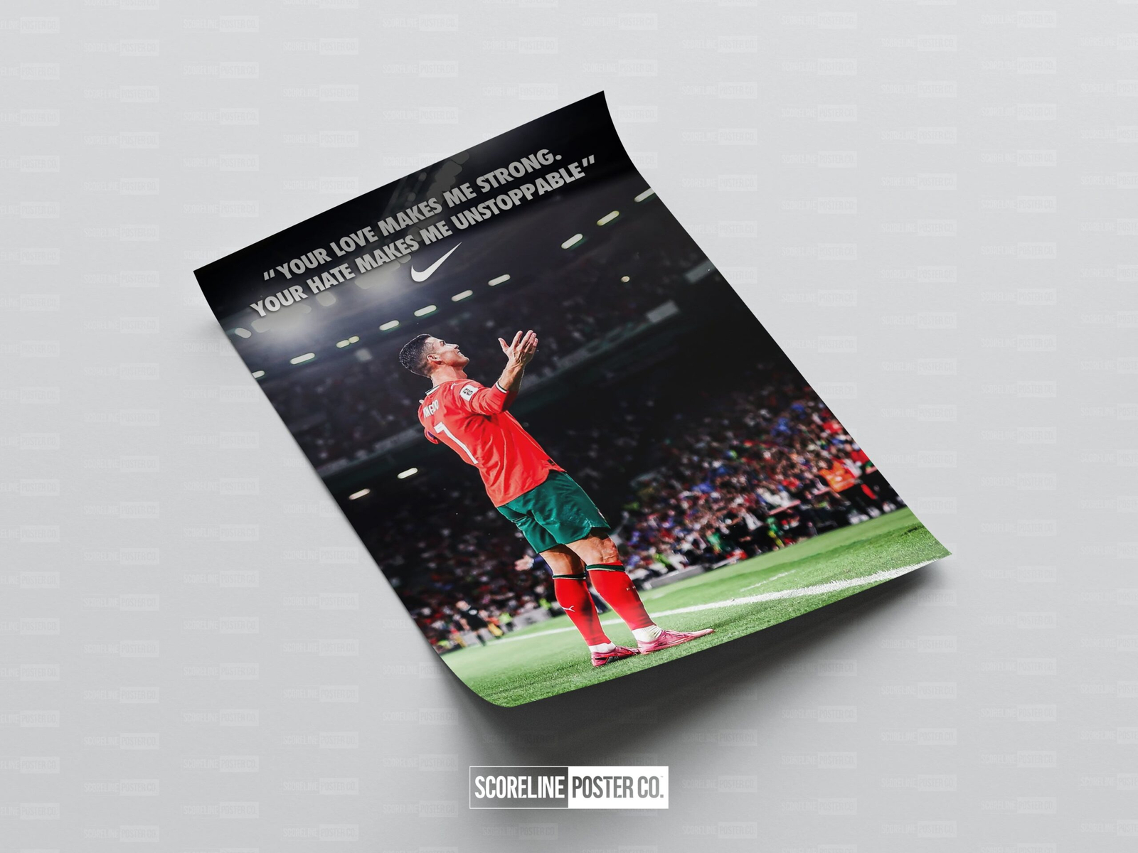 Cristiano Ronaldo 'Impossible Is Nothing' Poster - Image 4