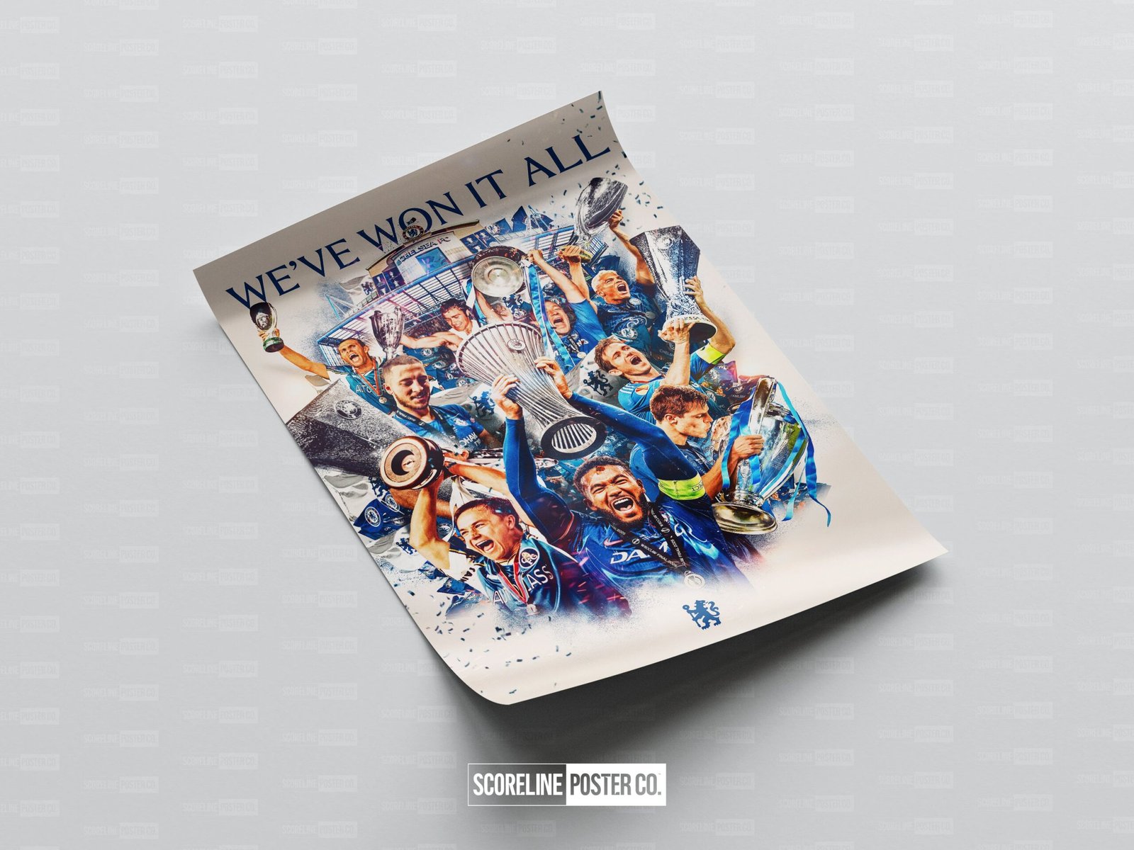 Chelsea 'We've Won It All' European Poster - Image 4