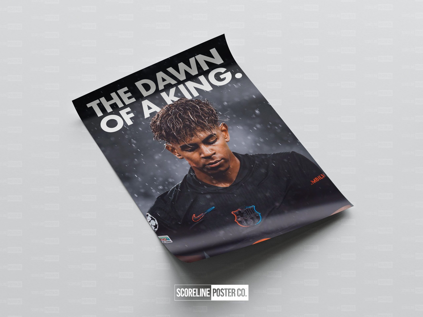 Lamine Yamal 'Dawn Of A King' Poster - Image 4