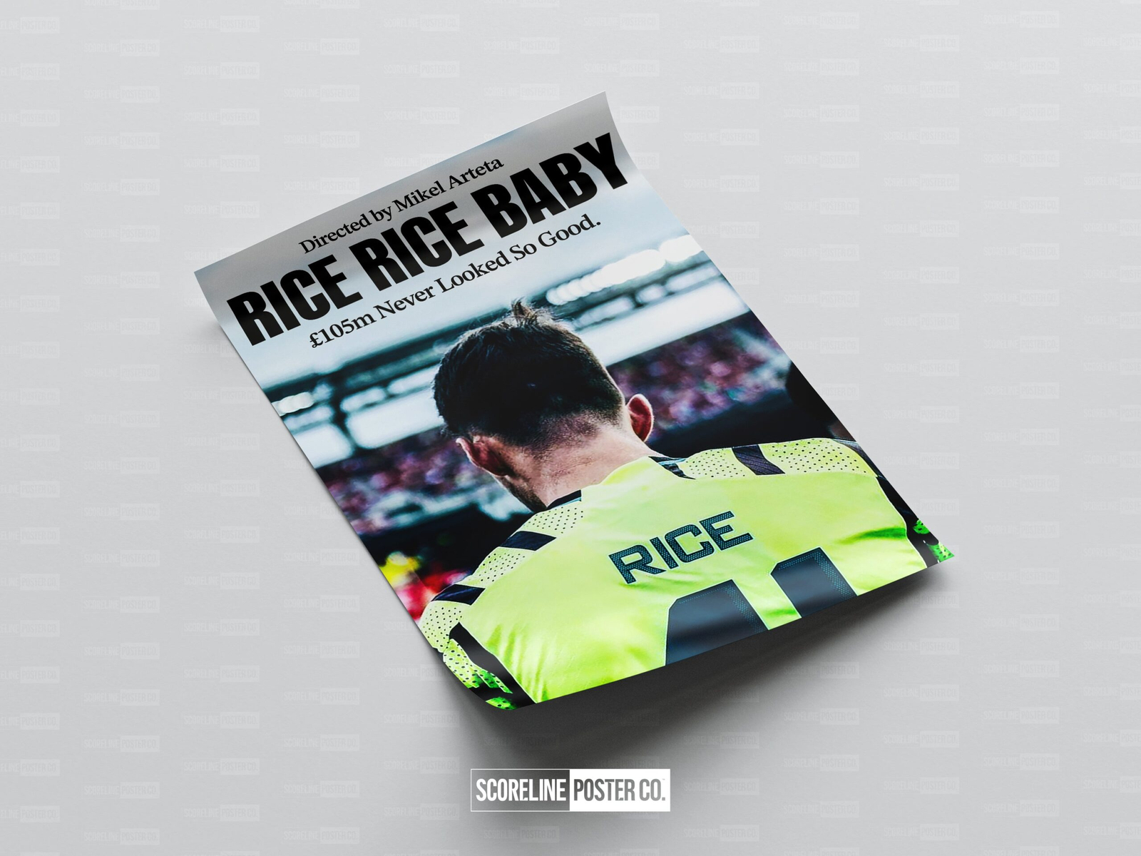 Declan Rice 'Rice Rice Baby' Poster - Image 4