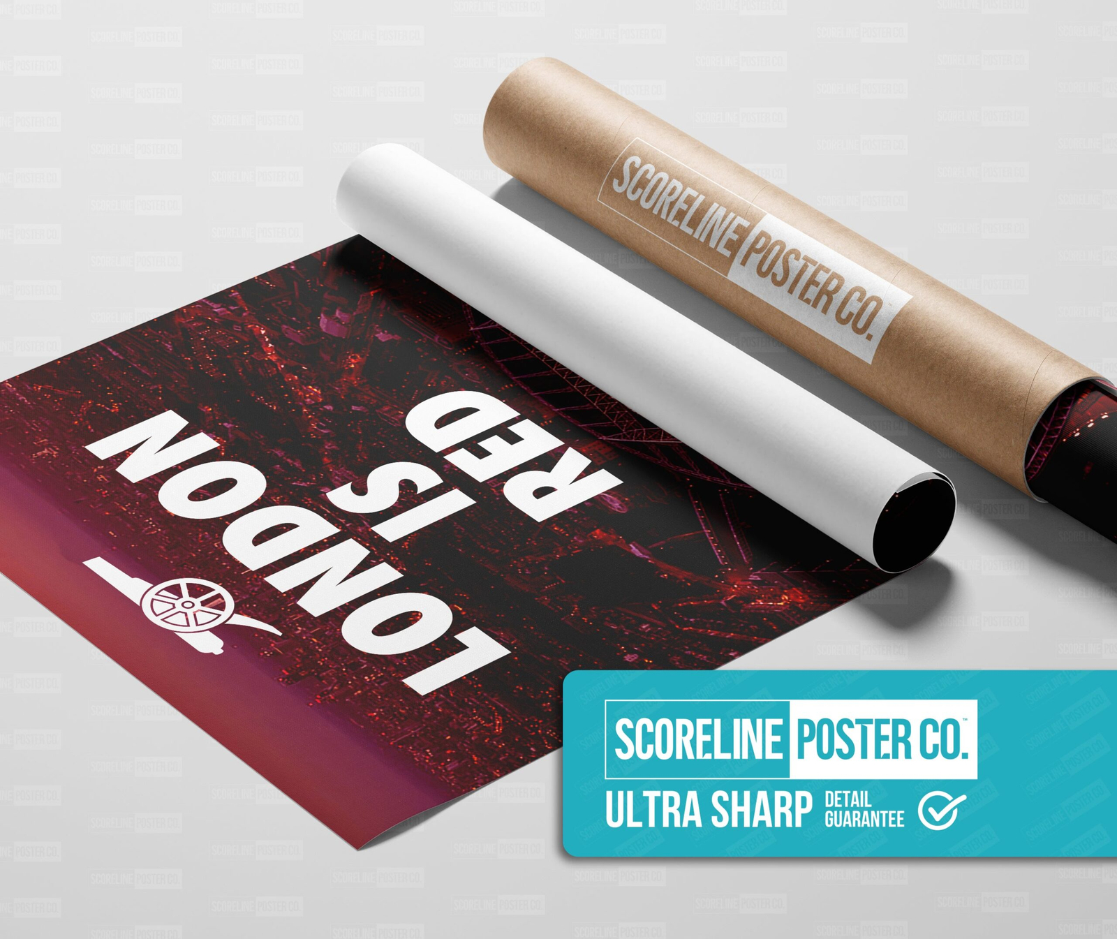 Arsenal 'London Is Red' Poster - Image 3