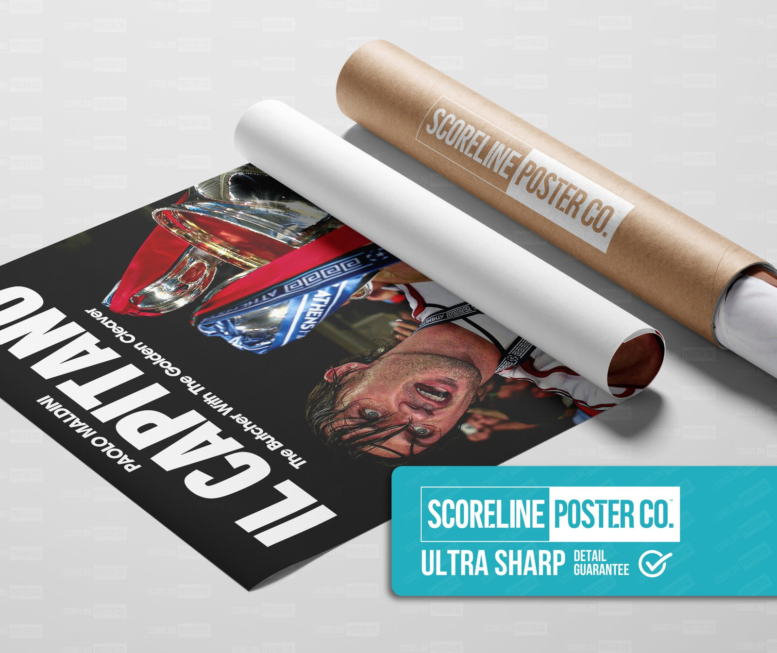 Paolo Maldini 'Il Capitano' Poster - Image 3