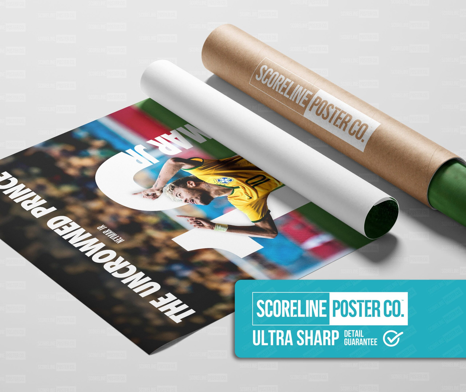 Neymar Jr 'Uncrowned Prince' Poster - Image 3