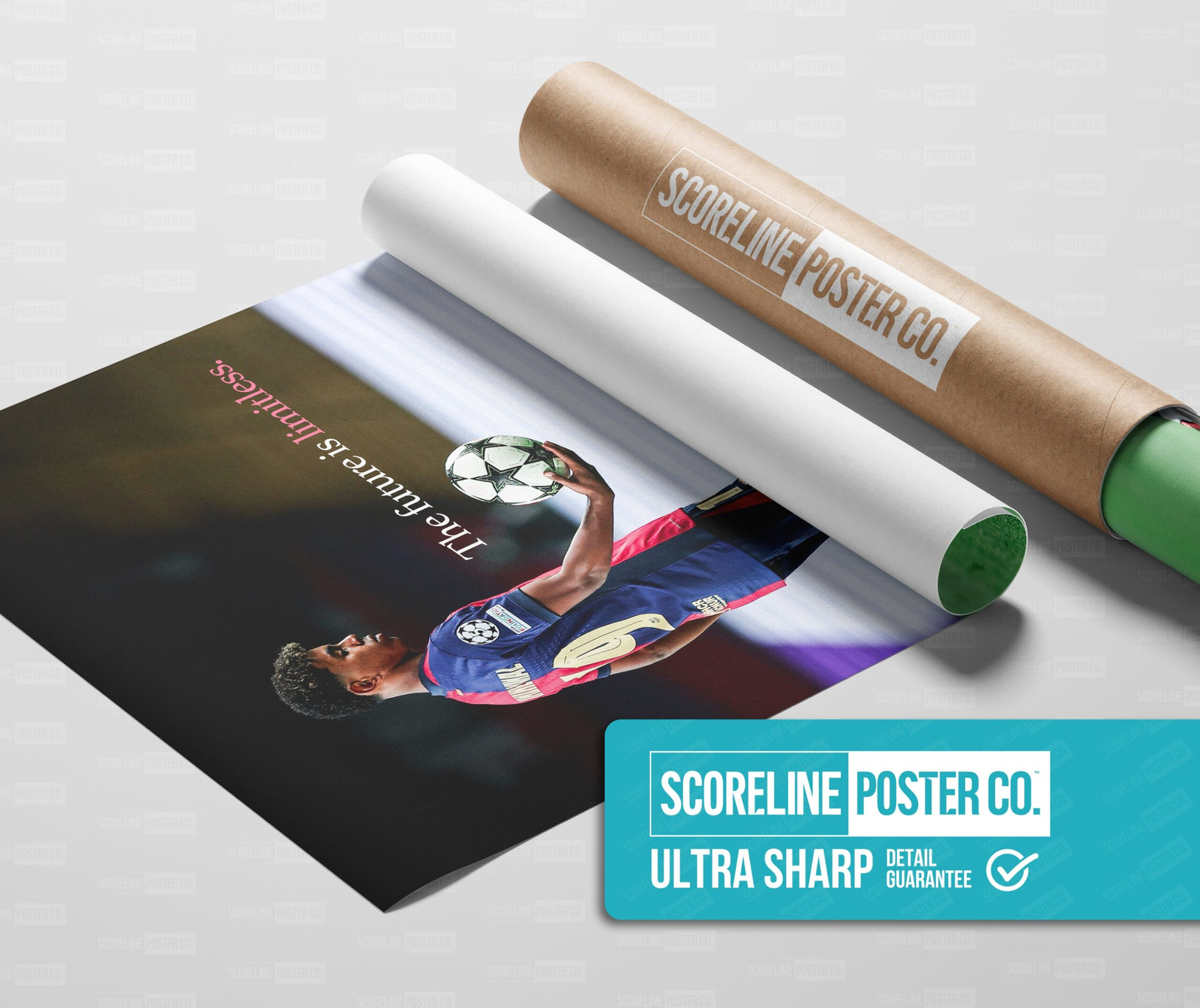 Lamine Yamal 'The Future Is Limitless' Poster - Image 3