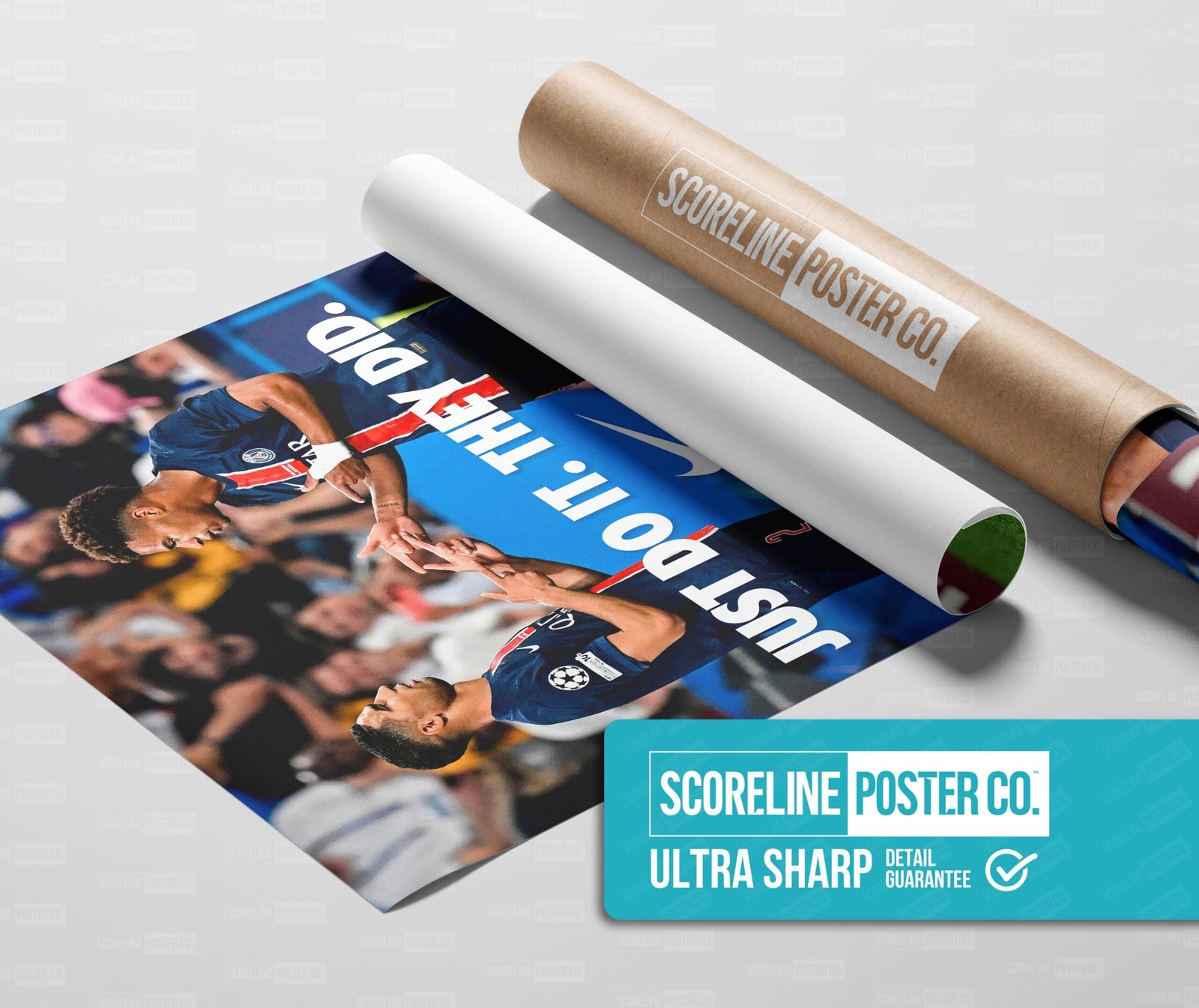 Desire Doue & Achraf Hakimi Poster - Image 3