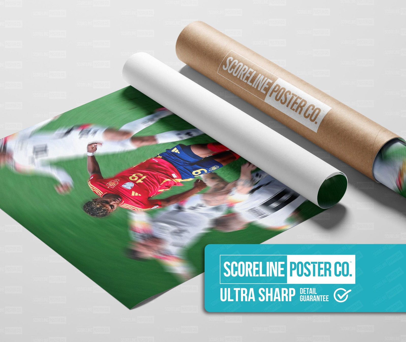 Lamine Yamal 'Stay Focused' Poster - Image 3