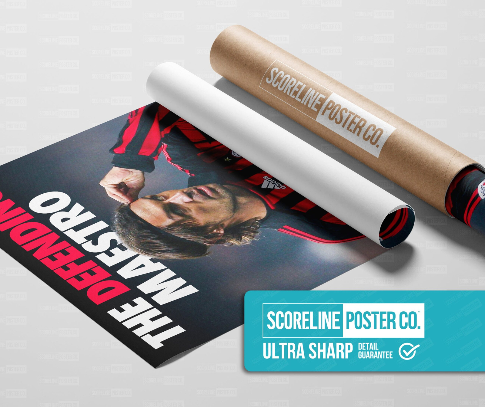 Paolo Maldini 'Defending Maestro' Poster - Image 3