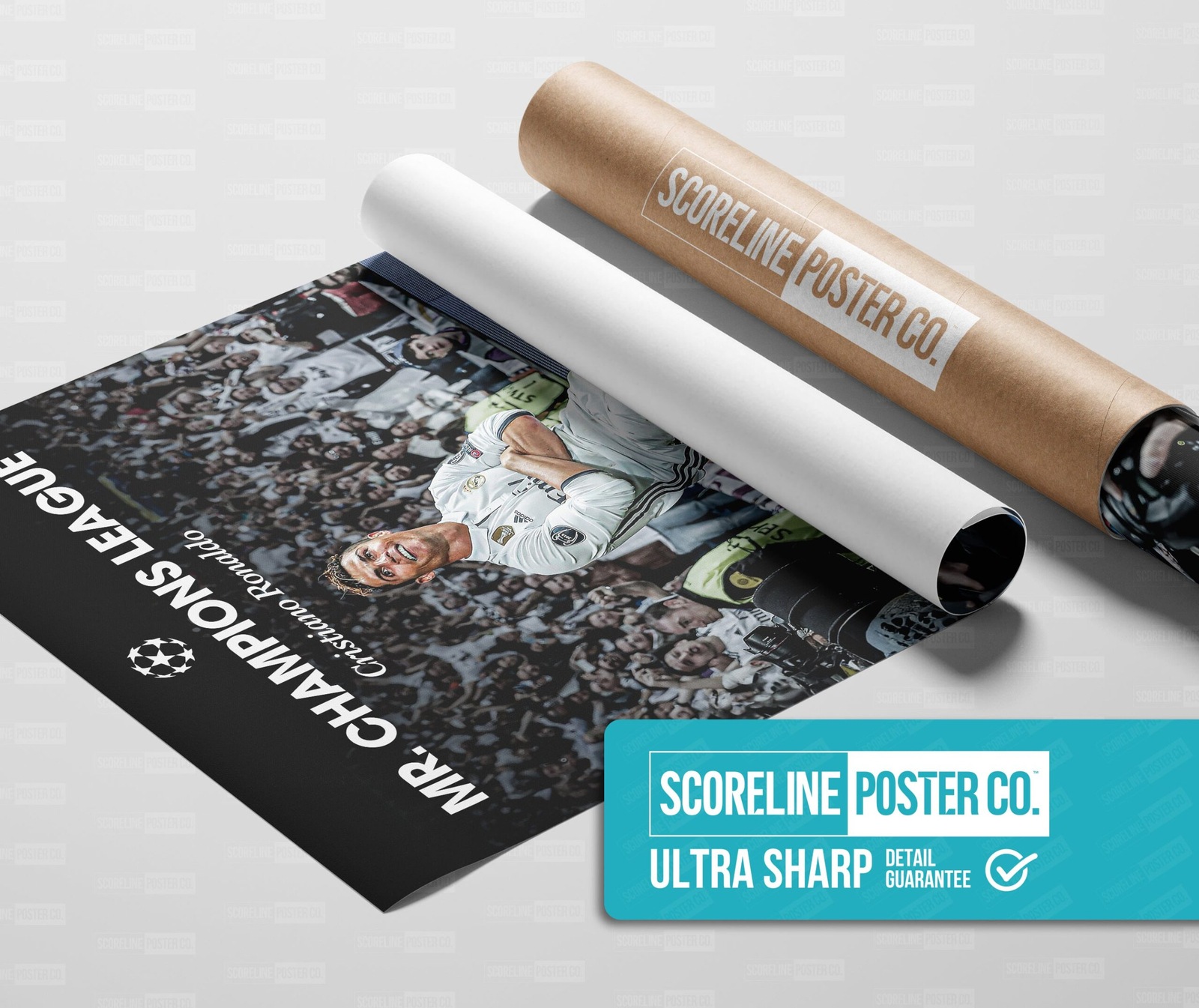 Cristiano Ronaldo 'Mr Champions League' Poster - Image 3