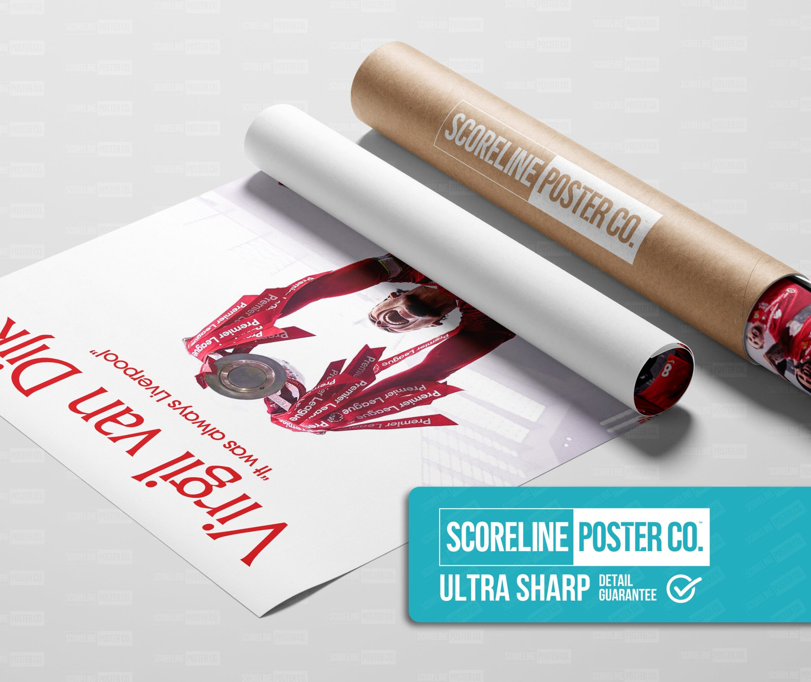 Virgil van Dijk 'Always Liverpool' Poster - Image 3