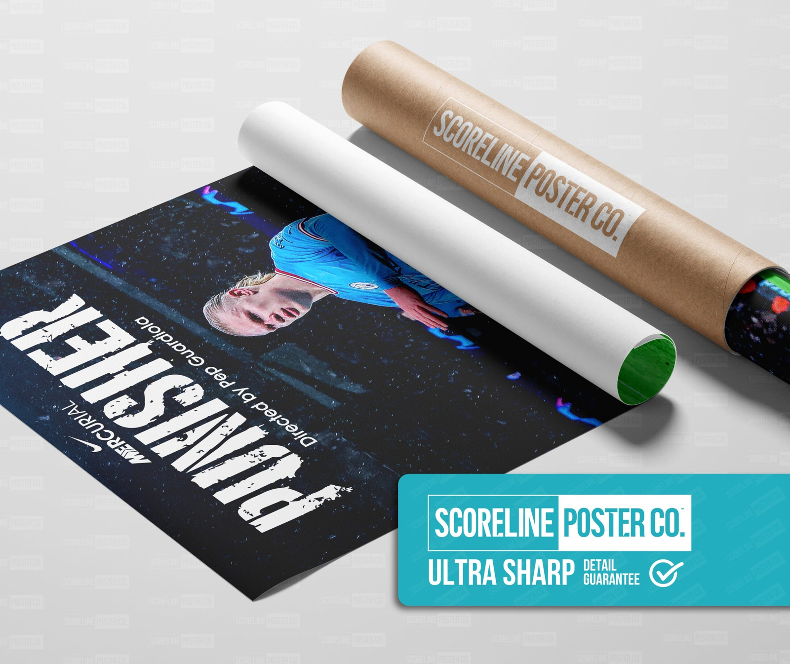 Erling Haaland 'Punisher' Poster - Image 3