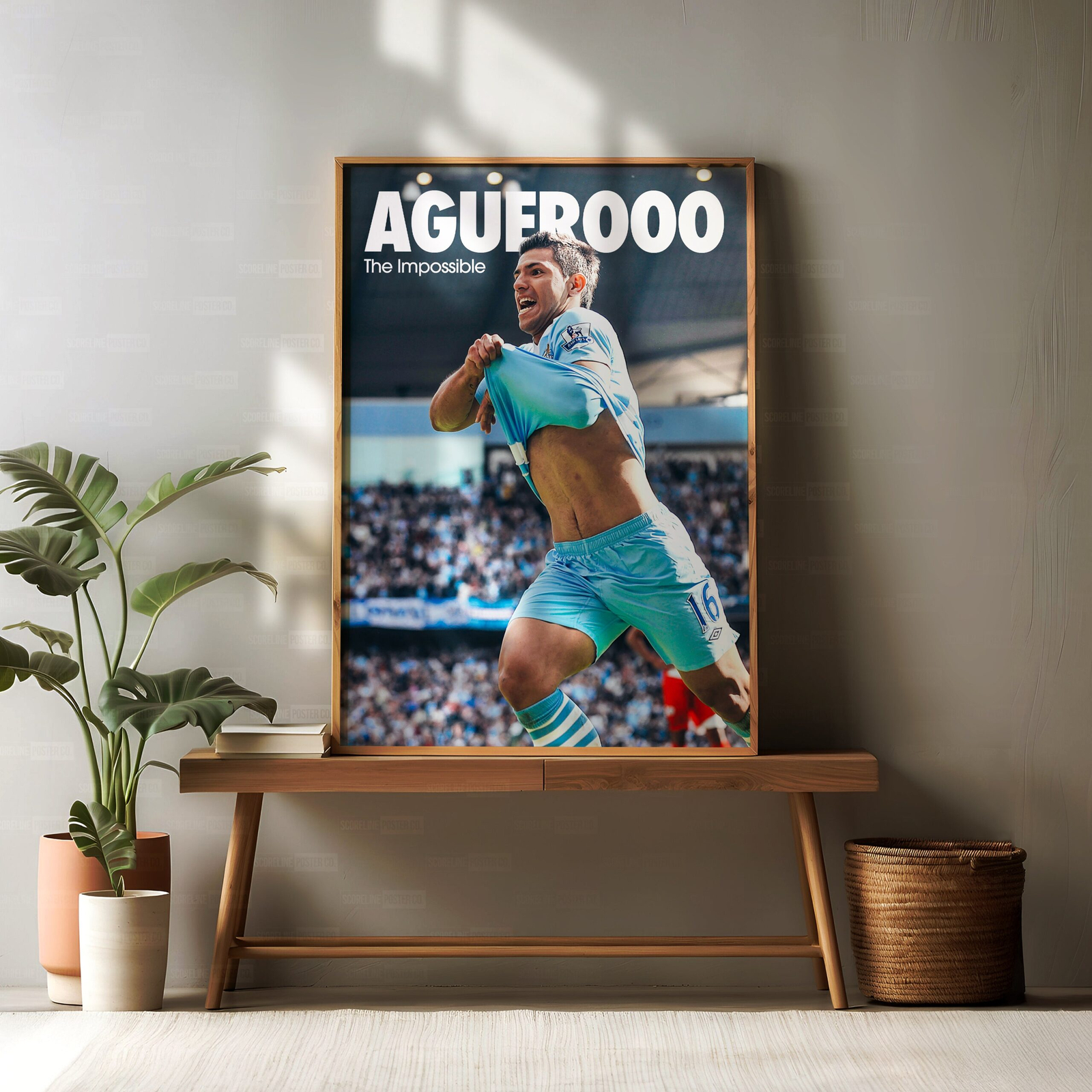 Sergio Aguero 'The Impossible' Poster - Image 2