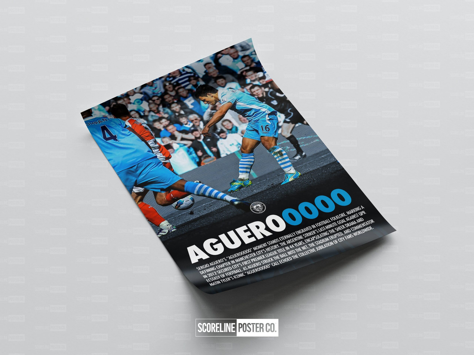 Sergio Aguero Poster - Image 4