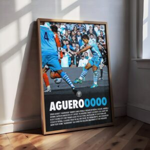 Sergio Aguero Poster