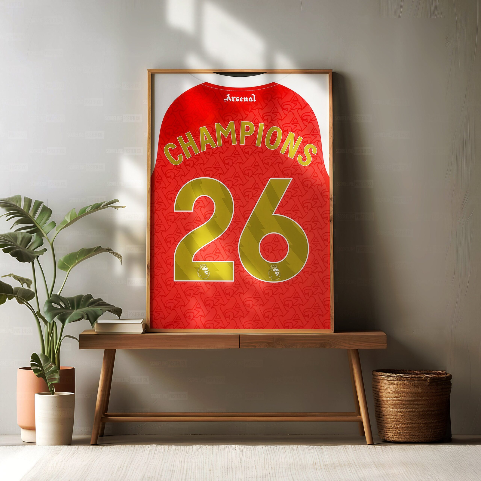 Arsenal Champions Shirt Poster - Image 2