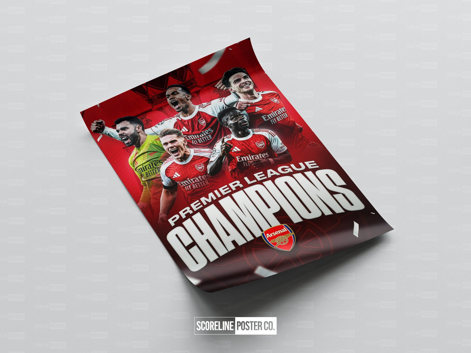 Arsenal 'Premier League Champions' Poster - Image 4