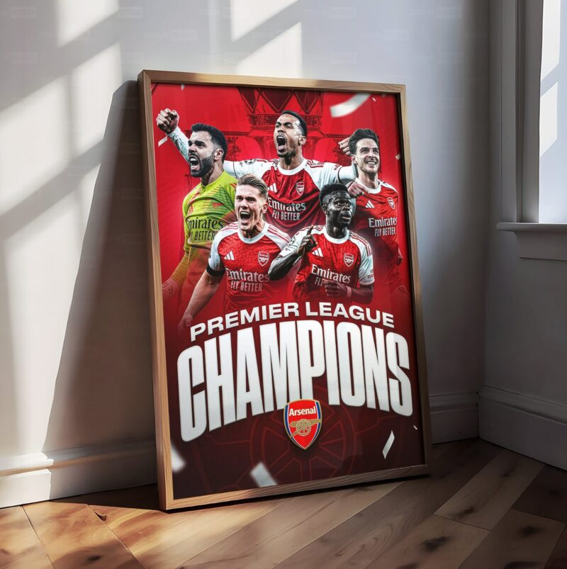 Arsenal 'Premier League Champions' Poster