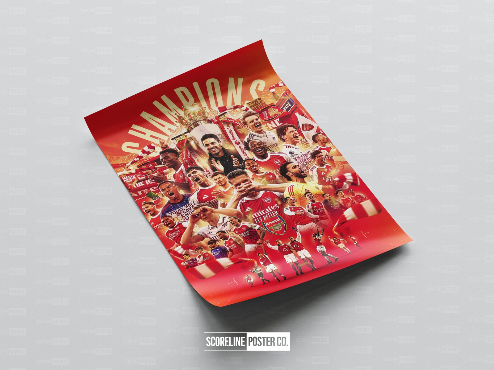 Arsenal 'Premier League Champions' Poster - Image 4