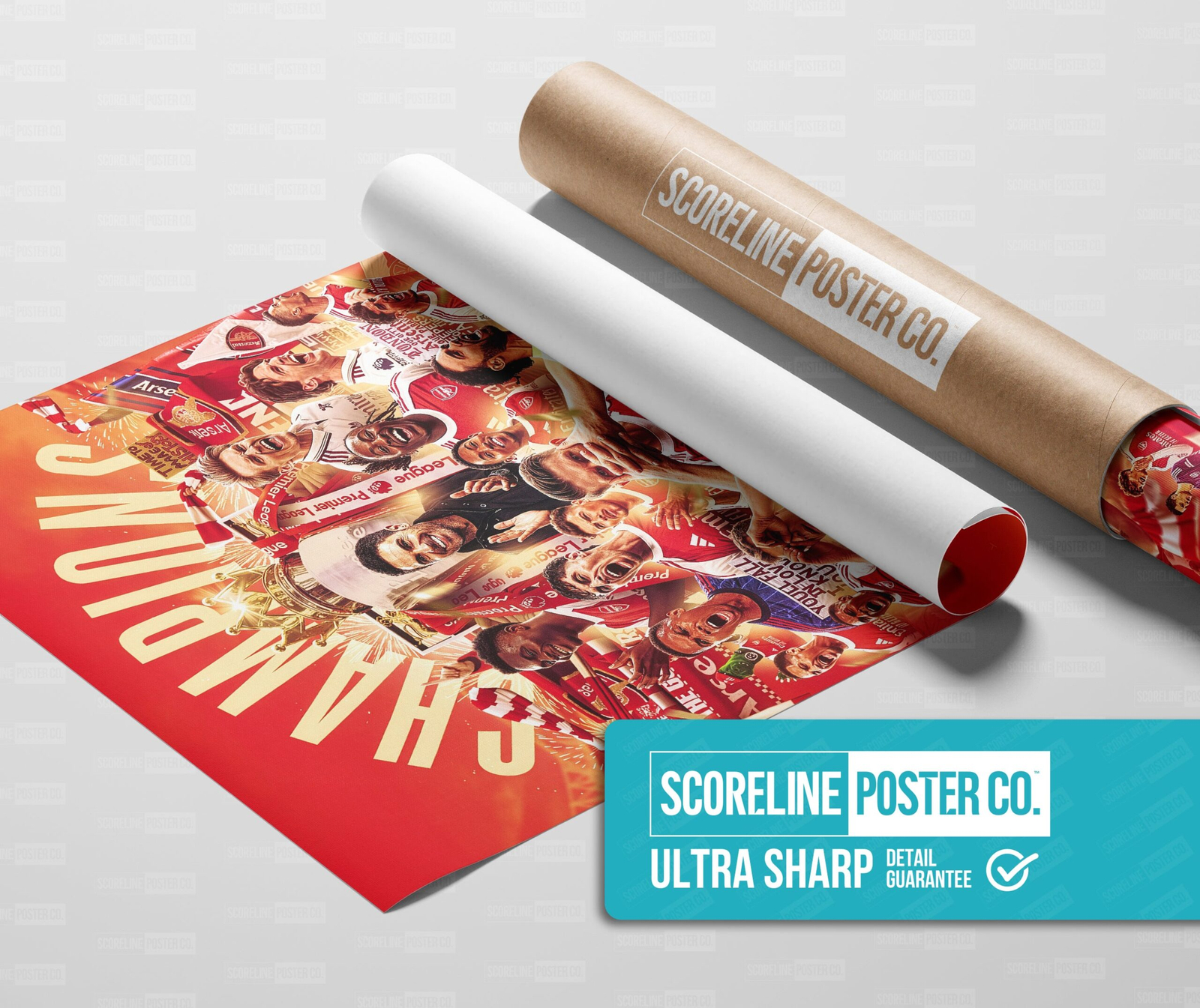 Arsenal 'Premier League Champions' Poster - Image 3