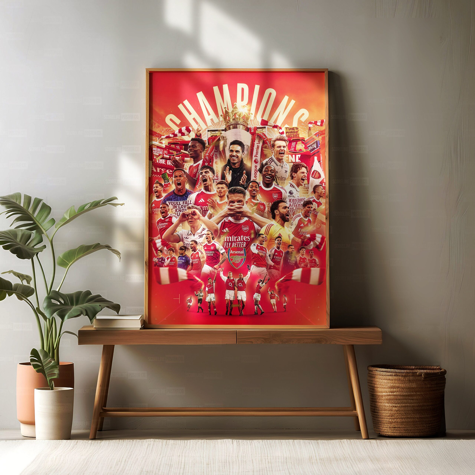 Arsenal 'Premier League Champions' Poster - Image 2