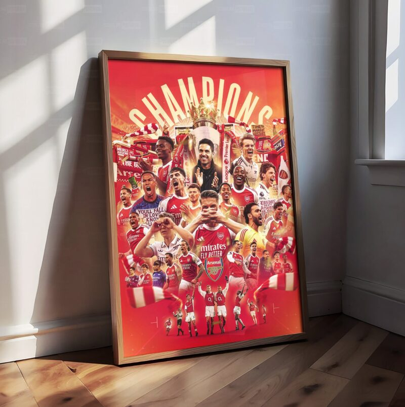 Arsenal 'Premier League Champions' Poster