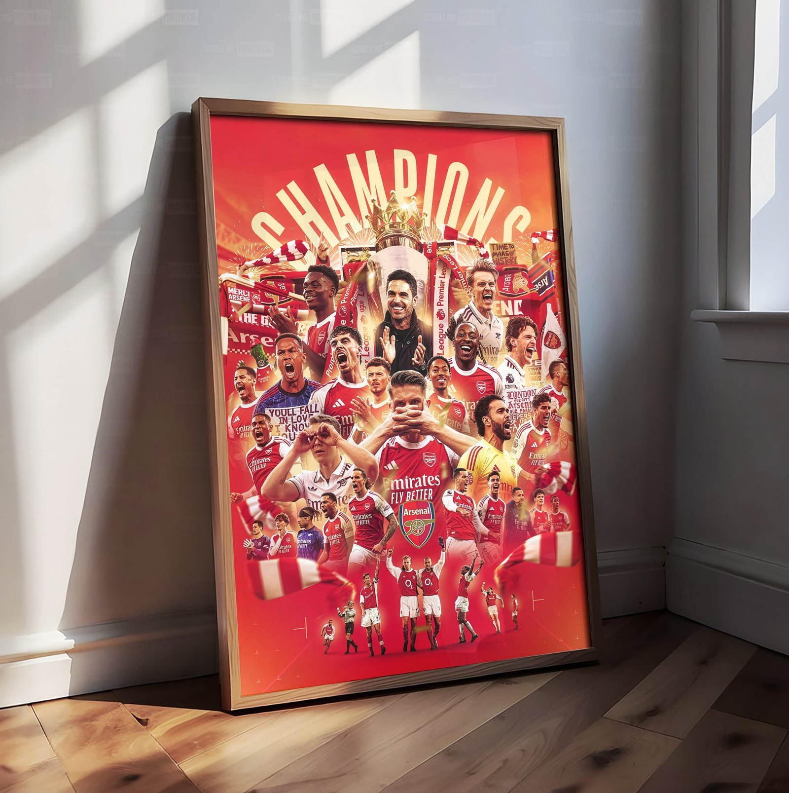 Arsenal 'Premier League Champions' Poster