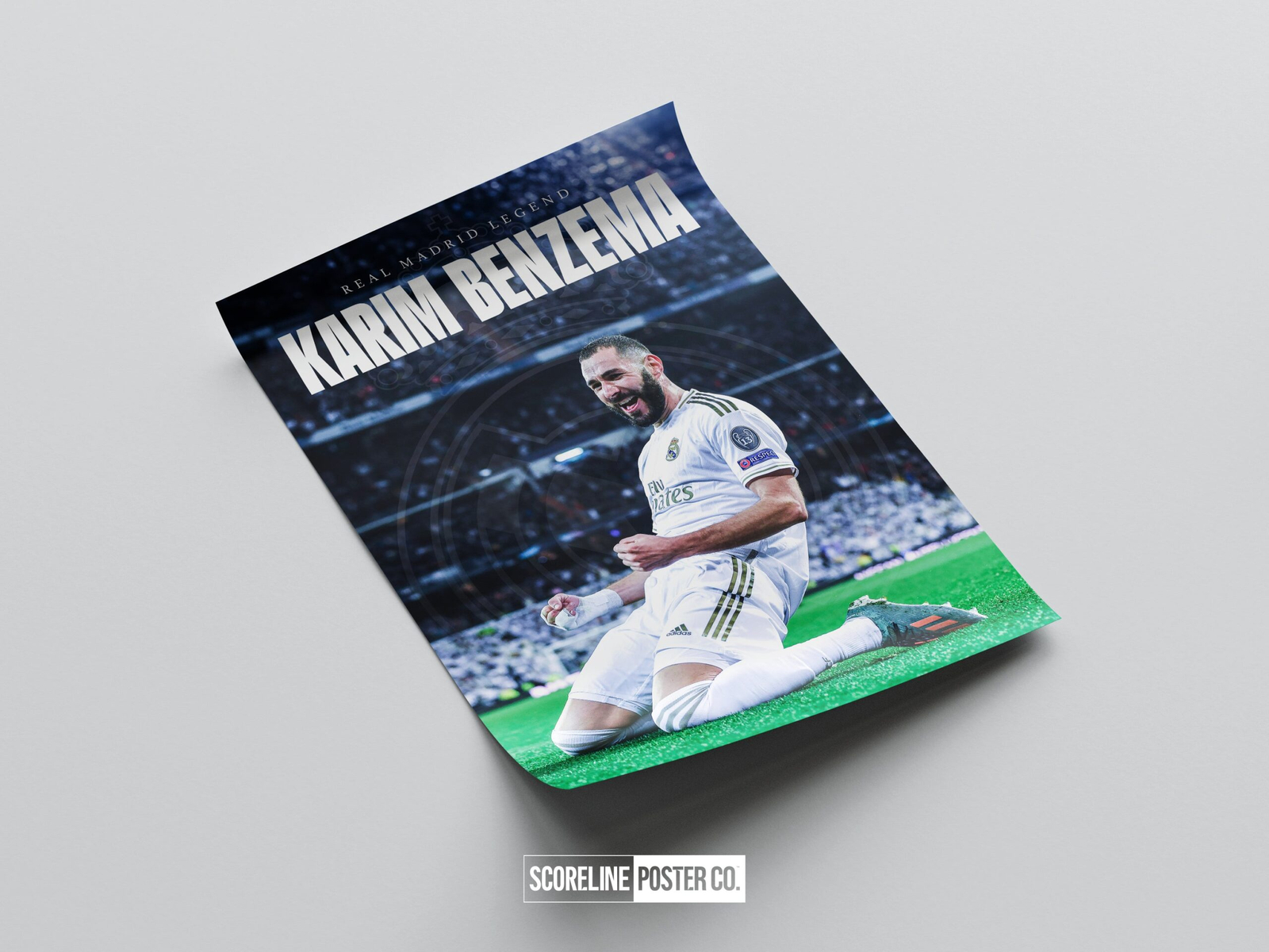 Karim Benzema 'Legend' Poster - Image 4