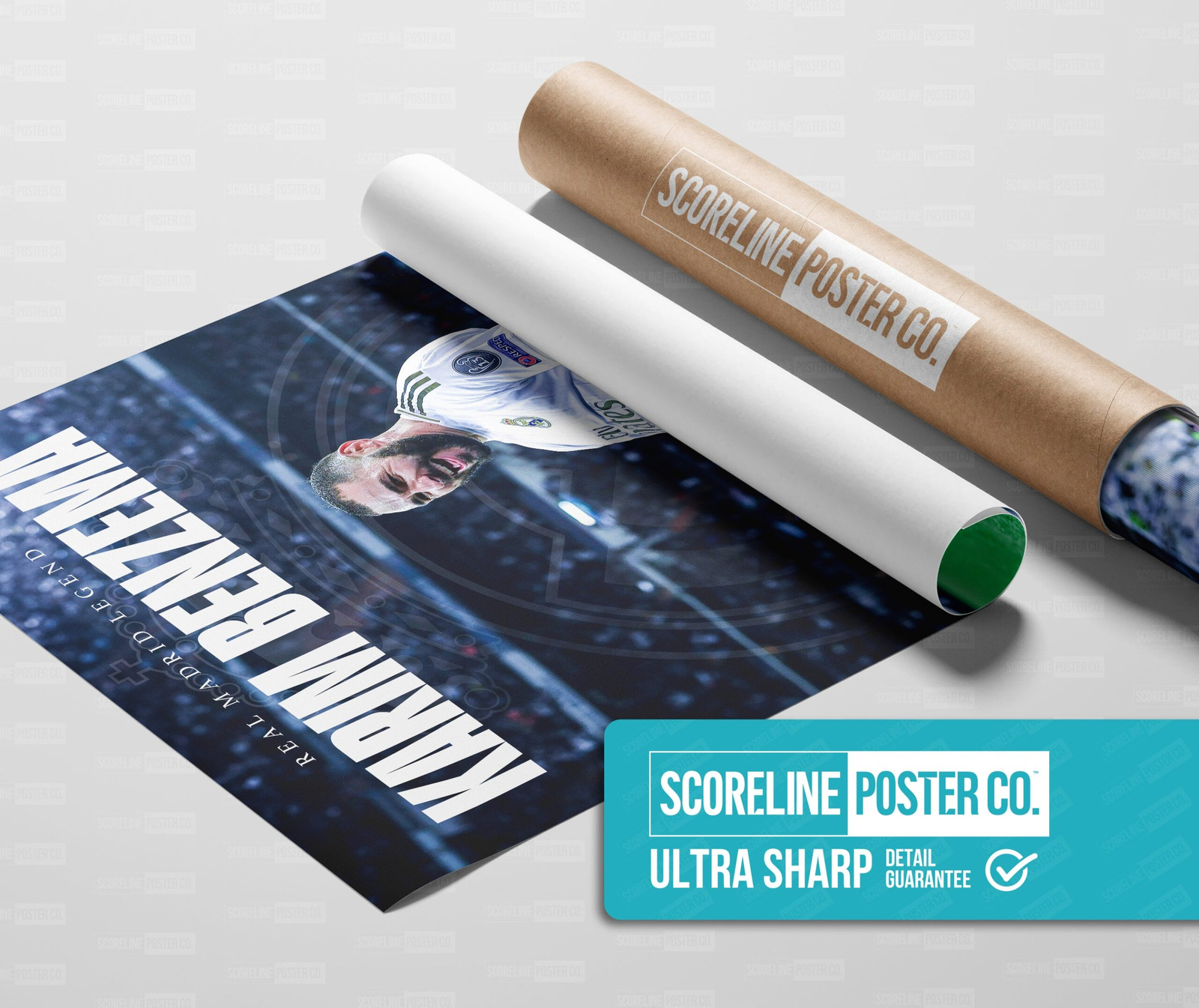 Karim Benzema 'Legend' Poster - Image 3