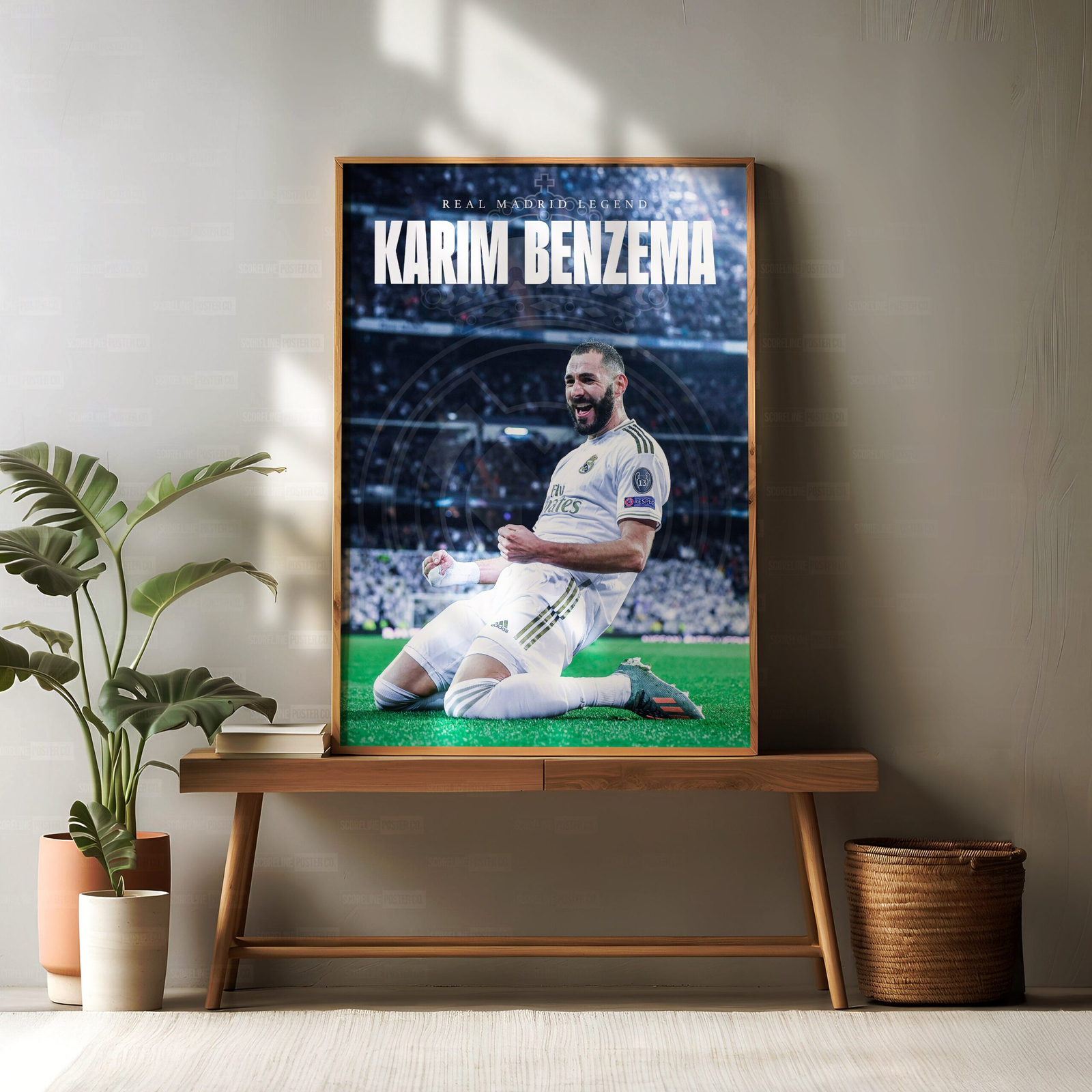 Karim Benzema 'Legend' Poster - Image 2