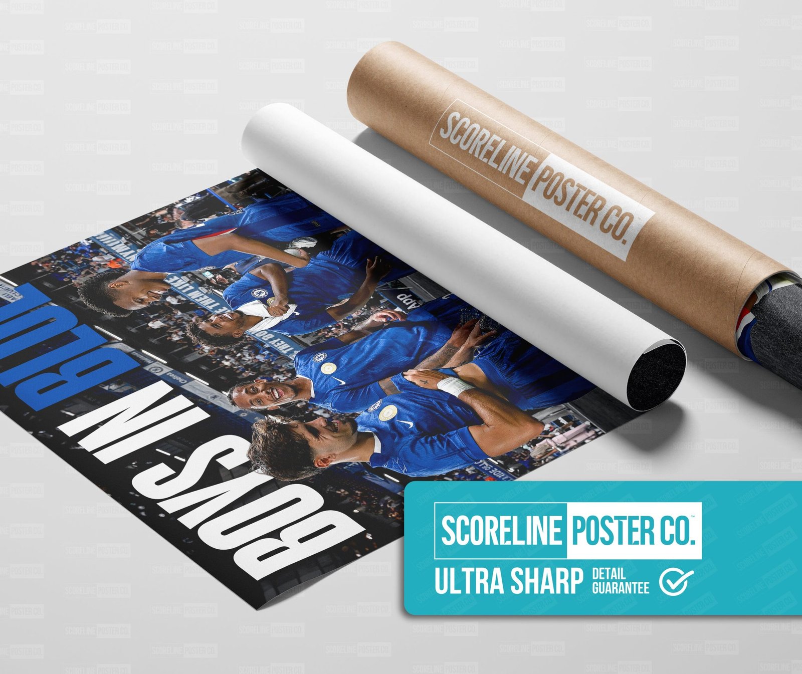 Chelsea 'Boys In Blue' Poster - Image 3