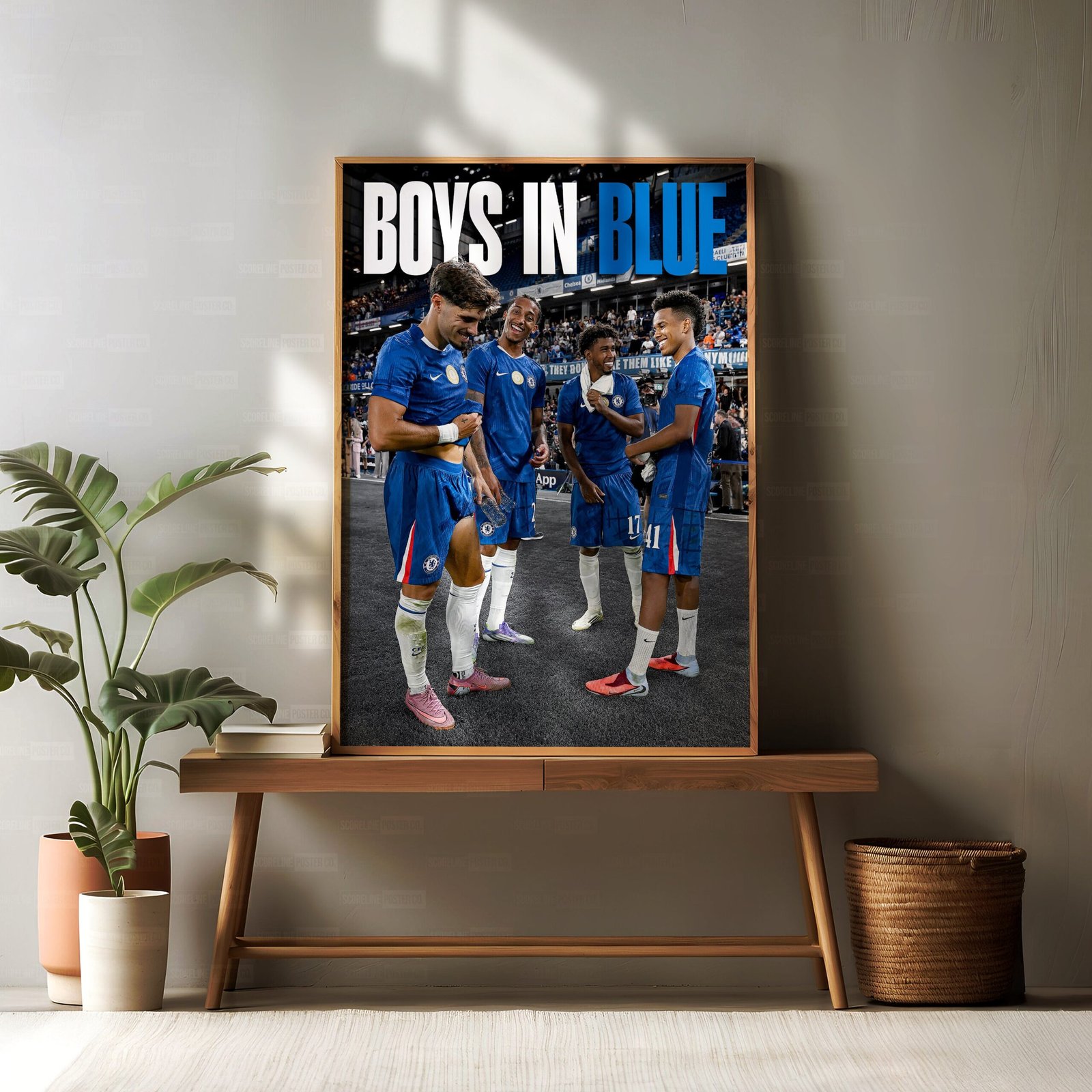 Chelsea 'Boys In Blue' Poster - Image 2
