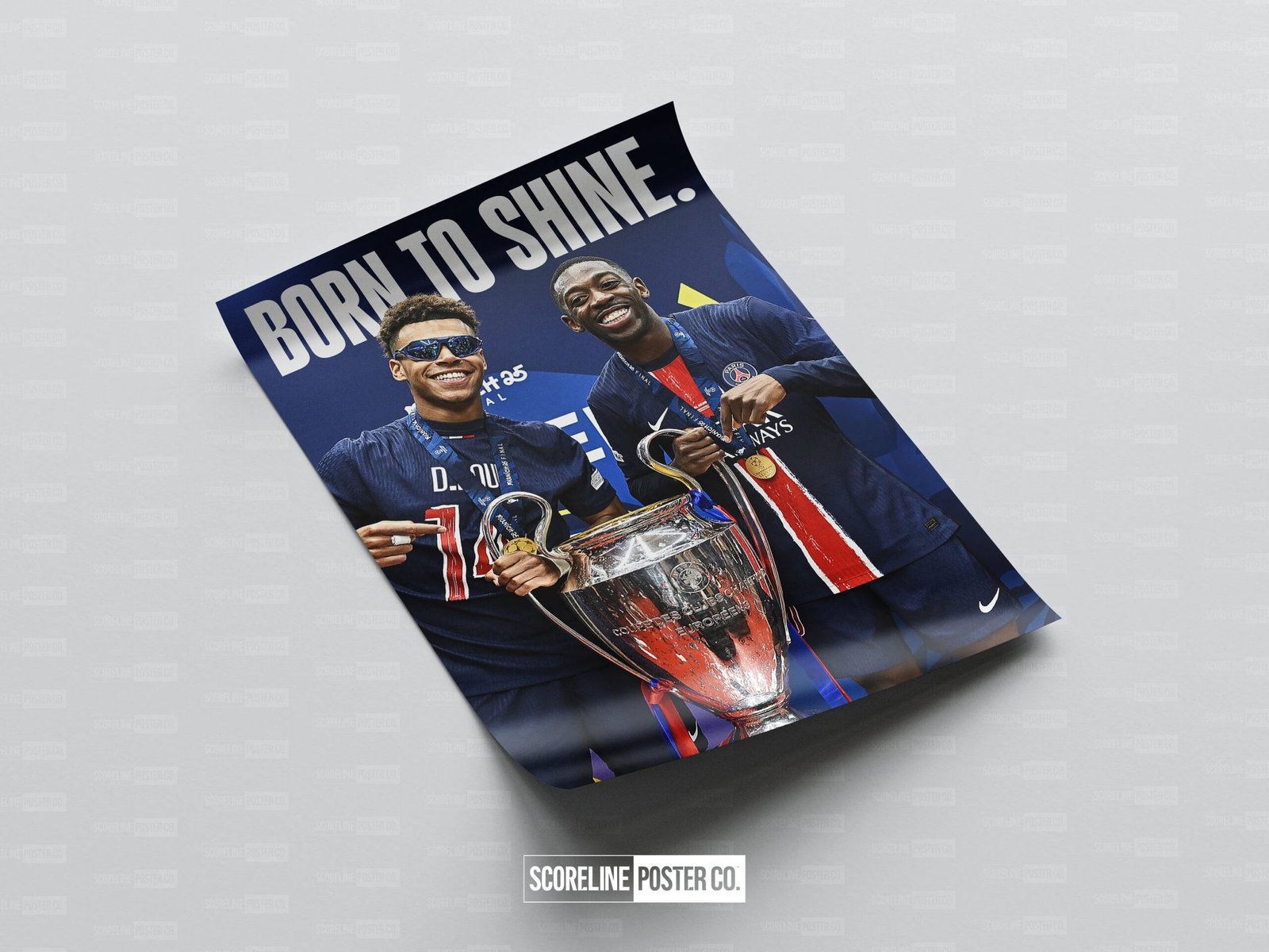 Desire Doue & Ousmane Dembele Poster - Image 4