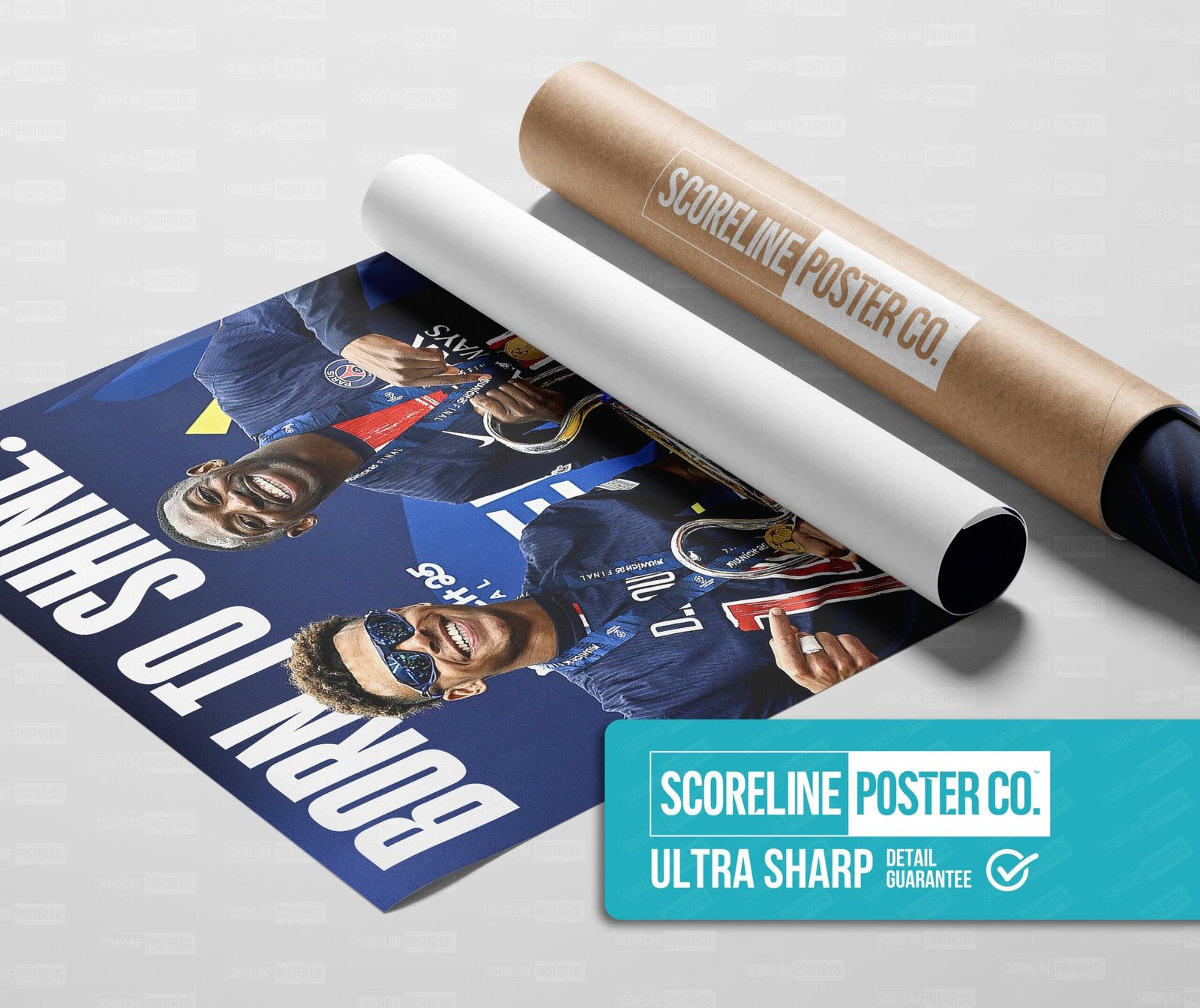 Desire Doue & Ousmane Dembele Poster - Image 3