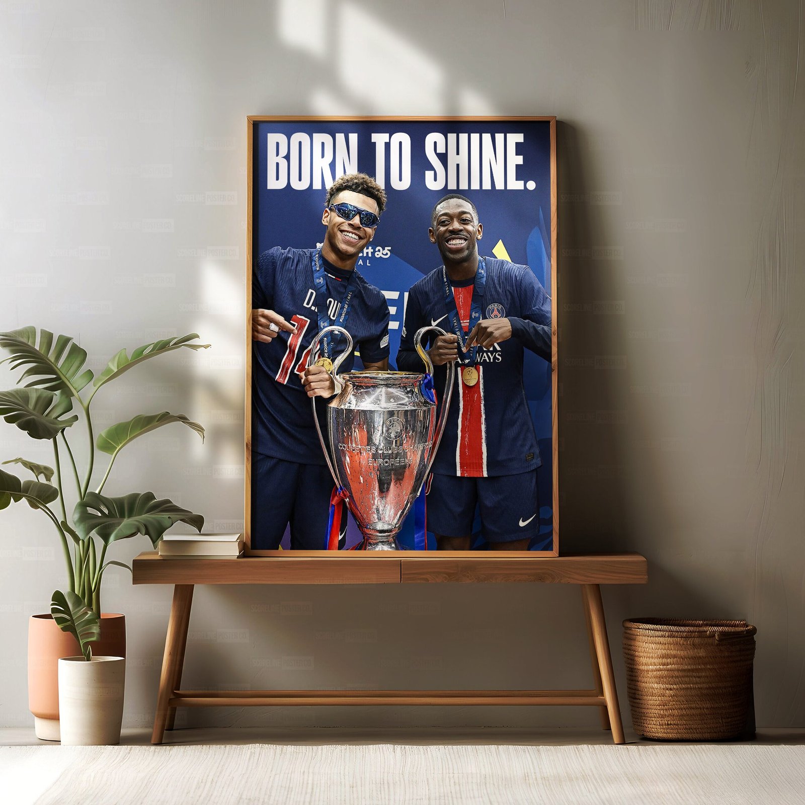 Desire Doue & Ousmane Dembele Poster - Image 2
