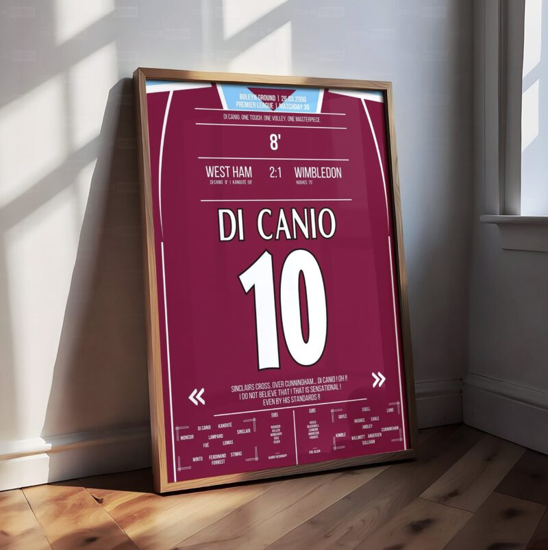 Paolo Di Canio Shirt Poster