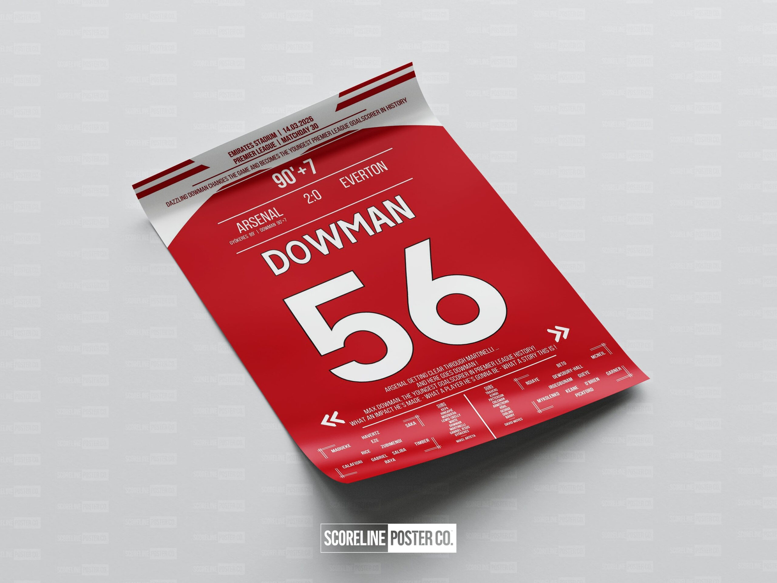 Max Dowman Shirt Poster - Image 4