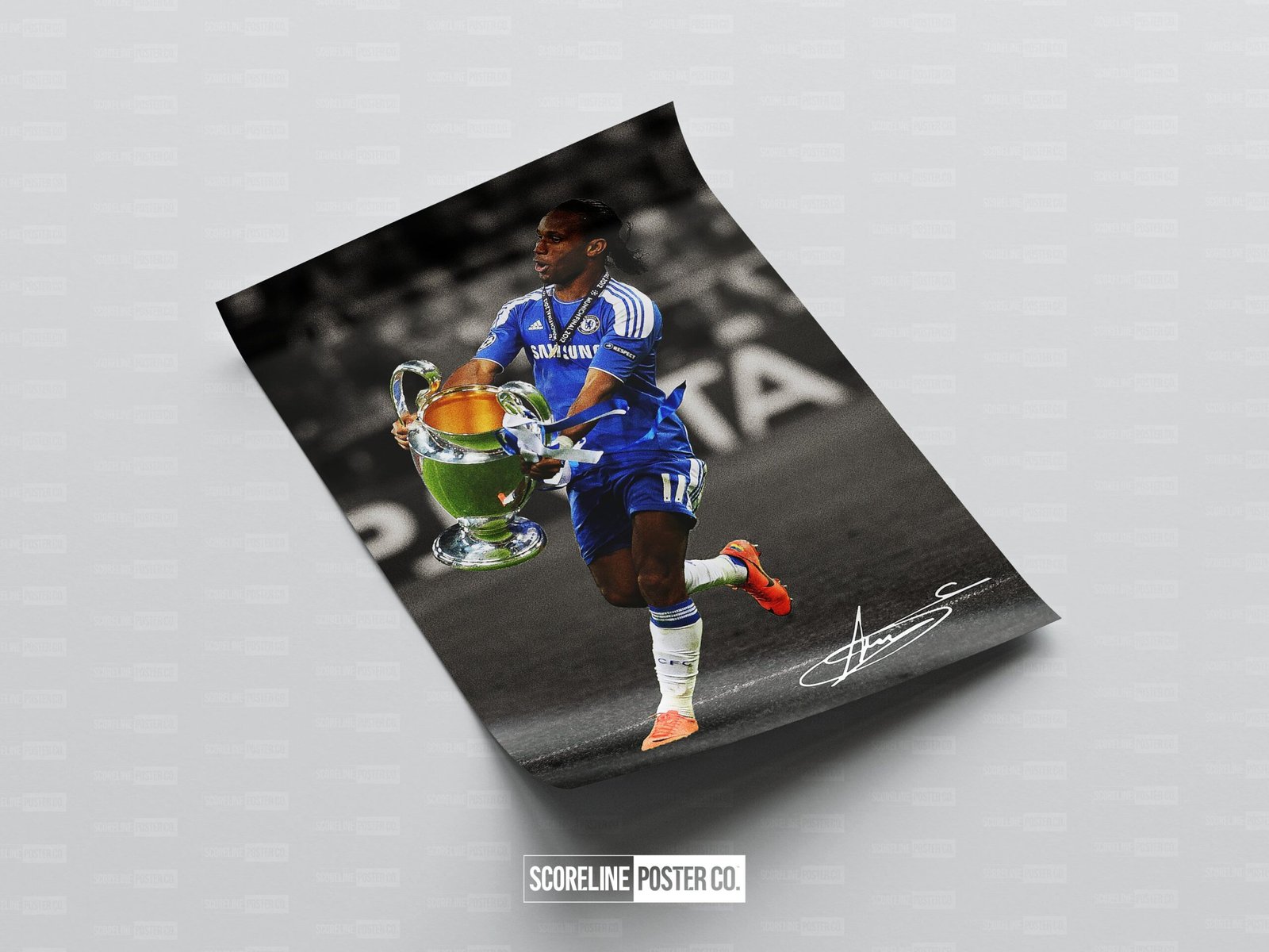 Didier Drogba UCL Poster - Image 4